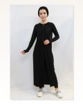 Moda Çizgi Pleated Vest Mc714 Black Marketplace