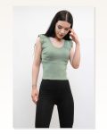 Moda Çizgi Sweater Model Knitwear Blouse Mint Marketplace