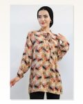 Moda Çizgi Tie Blouse MC5172 Beige Marketplace