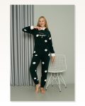 Moda Çizgi Welsoft Fleece Women’s Hooded Pajama Set 8512 Marketplace