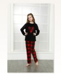 Moda Çizgi Welsoft Polar Kids Pajama Set 4632