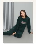Moda Çizgi Welsoft Polar Women's Pajama Set 8516