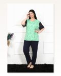 Moda Çizgi Women 5XL-6XL-7XL-8XL Plus Size Short Sleeve Pajama Set 75004 Marketplace