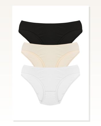 Moda Çizgi Women’s 3-PIECE Panties 40243