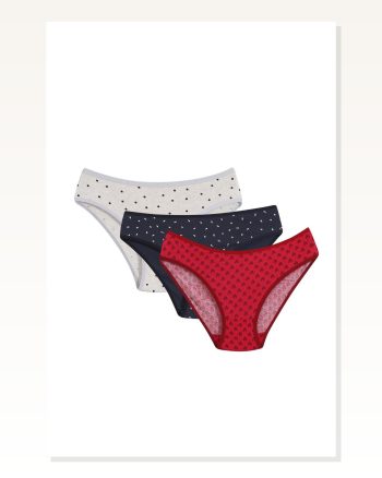 Moda Çizgi Women’s 3-PIECE Panties 40246
