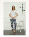 Moda Çizgi Women’s Combed Cotton Pajama Set 4160 Marketplace