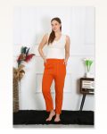 Moda Çizgi Women’s Cotton 3 Thread Bottom Tracksuit with Pockets, Cream 27510 Marketplace