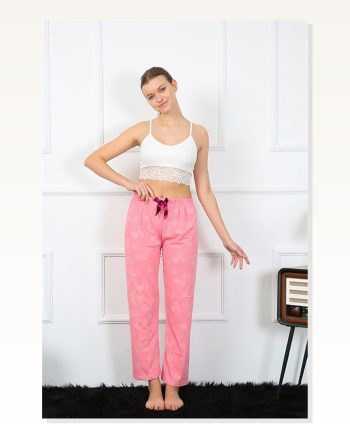 Moda Çizgi Women's Cotton Bottom Pajamas 27462