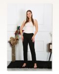 Moda Çizgi Women’s Cotton Combed Single Bottom Pajamas Black 27514 Marketplace
