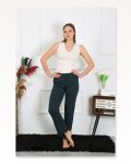 Moda Çizgi Women's Cotton Combed Single Bottom Pajamas Petrol 27514