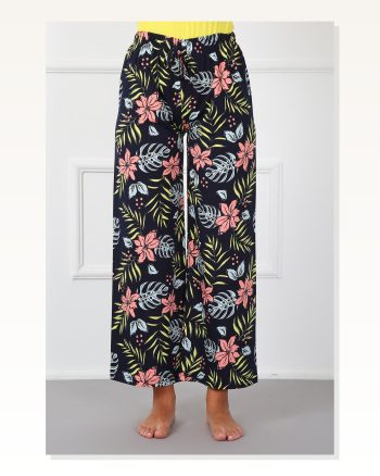 Moda Çizgi Women's Cotton Single Bottom Pajamas 210012