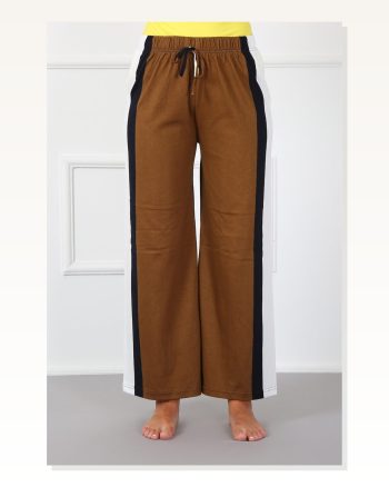 Moda Çizgi Women's Cotton Single Bottom Pajamas 210015