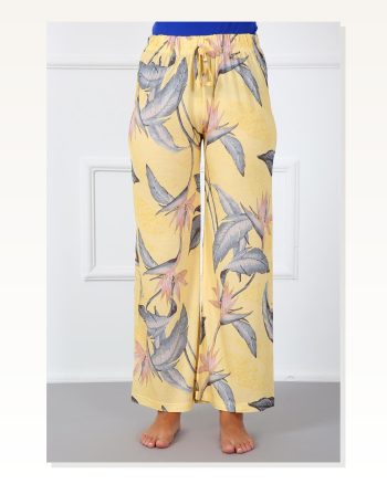 Moda Çizgi Women's Cotton Single Bottom Pajamas 210019