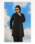 Moda Çizgi Women’s Full Hijab Black Swimsuit 31060 Marketplace