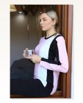 Moda Çizgi Women's Long Sleeve Combed Cotton Pajama Set 4173