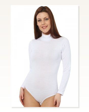 Moda Çizgi Women's Long Sleeve Turtleneck Snapback Body 260