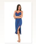 Moda Çizgi Women’s Rope Strap Long Nightgown 905 Marketplace