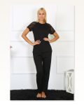 Moda Çizgi Women’s Sleeve Lace Combed Cotton Pajama Set 4147 Marketplace