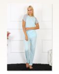Moda Çizgi Women’s Sleeve Lace Combed Cotton Pajama Set 4151 Marketplace