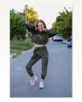 Moda Çizgi Women’s Velvet Hooded Tracksuit 9055 Marketplace