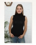 Moda Çizgi Women's Zero Sleeve Half Turtleneck Body 262S