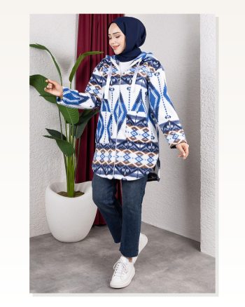 Polar Kap BAKLAVA DESEN Lacivert