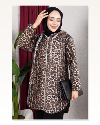 Polar Kap LEOPAR DESEN KAHVE