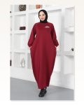 Şalvar Model Salaş Elbise BORDO Marketplace