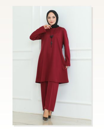 Takım Elbise Bordo 107