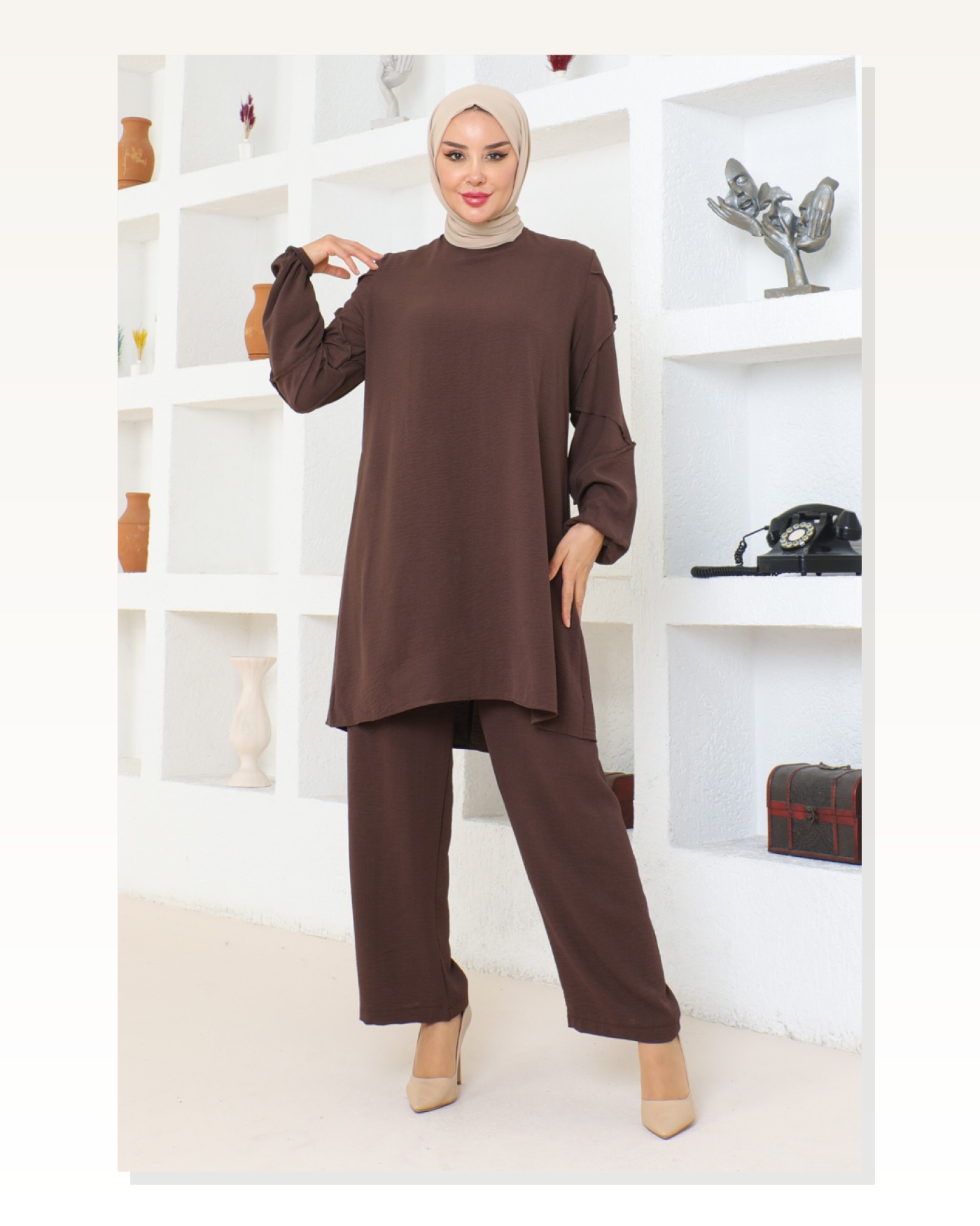 Takım elbise koyu kahverengi 103 Marketplace blank