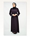 TASSEL DETAIL ABAYA PURPLE MC4017 Marketplace