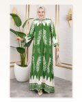 Yakası Bağlamalı Viskon Elbise ÇAĞLA YEŞİLİ Marketplace